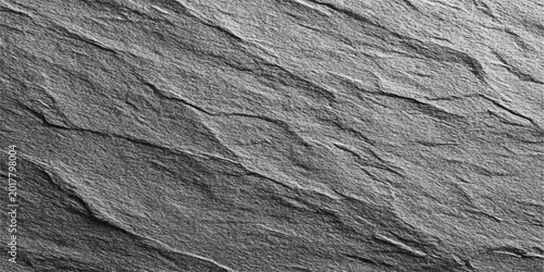 Tableau sur toile Intricate textures and patterns of natural slate create a stunning visual, highlighting the inherent beauty of geological formations
