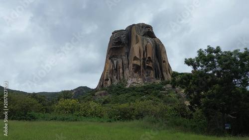 Obraz na płótnie PEDRA DA ANDORINHA EM TAPERUABA DISTRITO DE SOBRAL