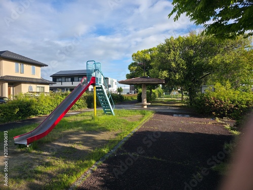 Plakat 日本の遊歩道公園