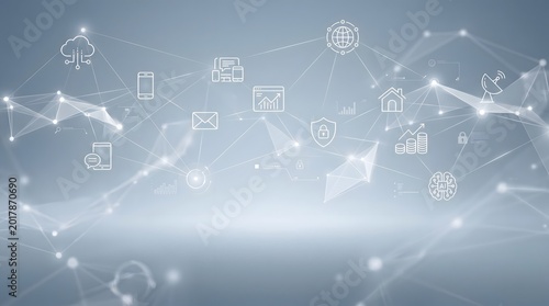 Global digital network communication and artificial intelligence