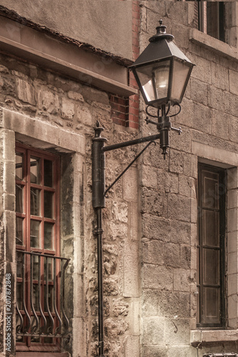old street lamp
