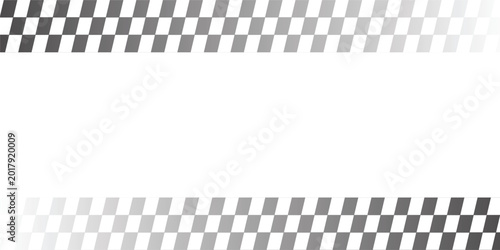 Foto Seamless pattern of race checkered flags