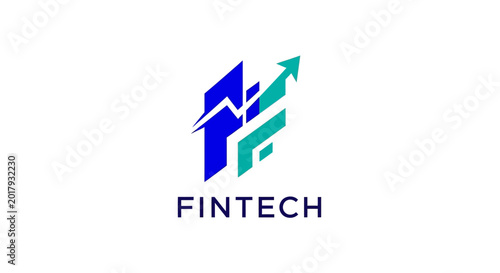 Free Download Abstract graphic of an upward arrow and lines, representing financial growth and technology - GFXLoad