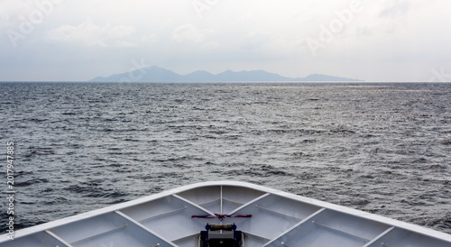 Konstfotografi Ferry heading to Koh Tao