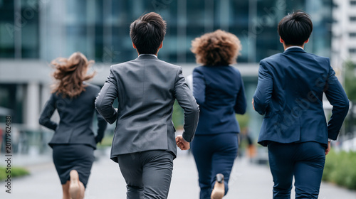 Business Team Pursuit: A gr...