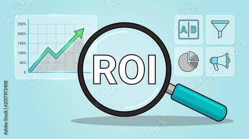 Visualizing Business Growth and Financial Success through Detailed Return on Investment Analysis and Strategic Marketing Insights