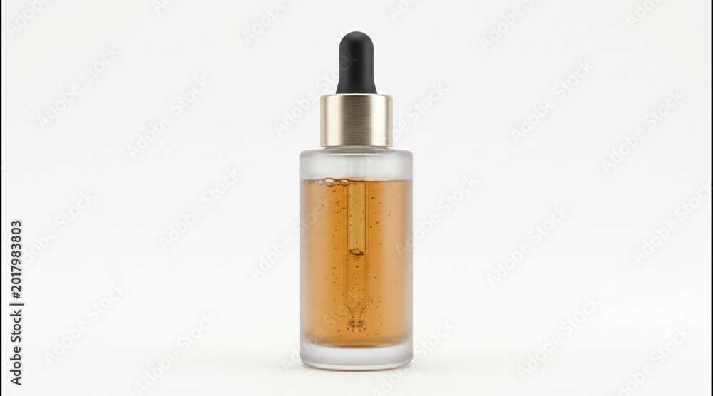 Naklejka premium Radiant Glass Serum Mockup