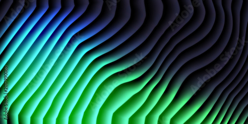 Abstract wavy lines background gradient color transition high quality