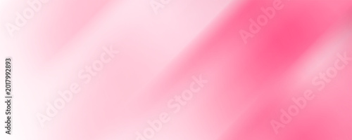 Bild auf Leinwand A vibrant soft pink abstract background featuring smooth flowing curves