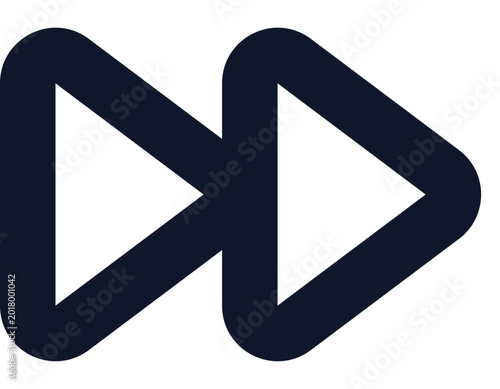 Free Download Media player fast forward icon for music control and video skipping - GFXLoad