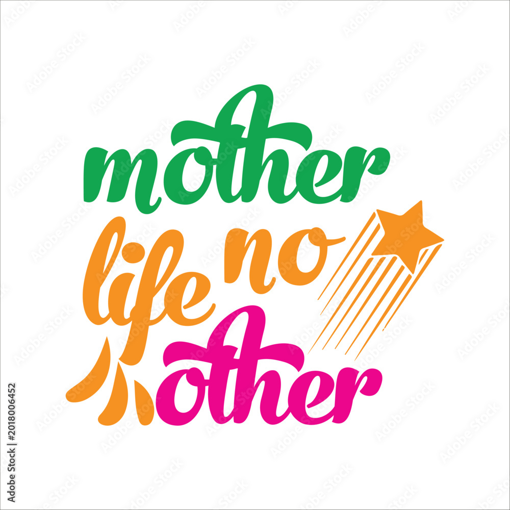 Fototapeta premium Mother life no other