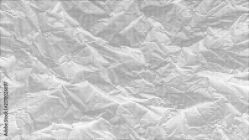 Foto Crumpled paper background with a transparent background effect