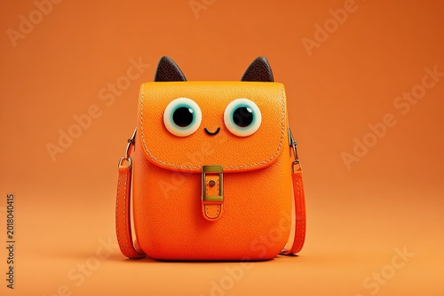 cute cartoon style 3d cat bag 