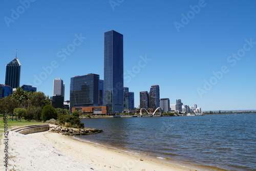 Scenery of Swan River of Perth City - Capital of Western Australia	