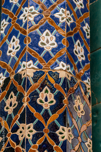 Quadro su tela Gur-e-Amir - a mausoleum of the Asian conqueror Timur