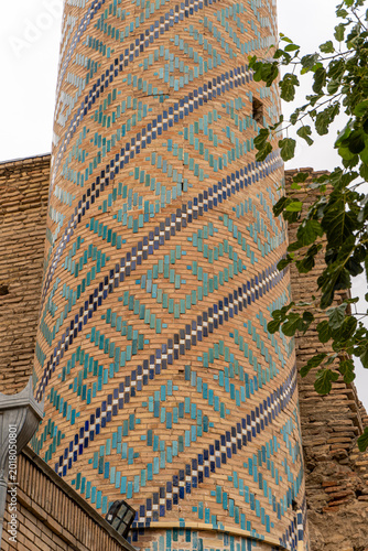 Quadro su tela Facade and dome of Gur-e-Amir - a mausoleum of the Asian conqueror Timur
