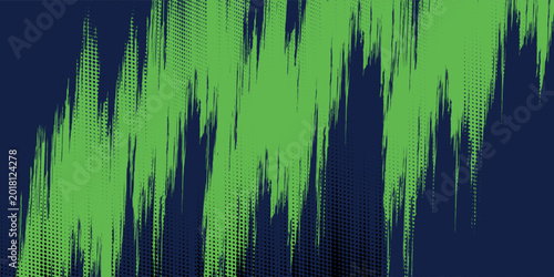 Принти на полотні fast-paced visual design featuring speed lines with a distressed, grainy effec