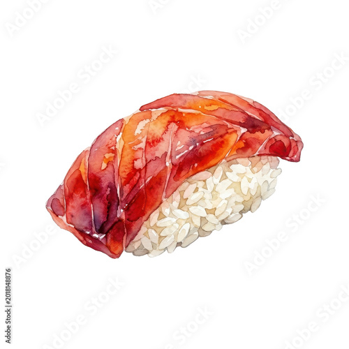 Isolated Sushi, Colorful and Appetizing for Food Photography