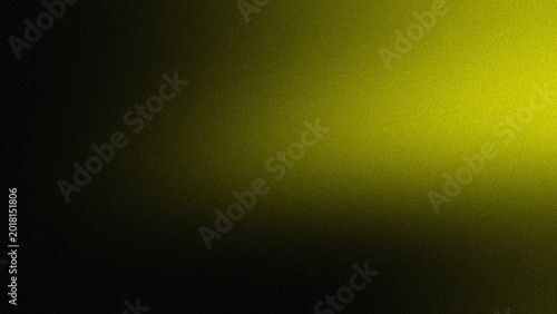 Foto Soft yellow light fades into deep black