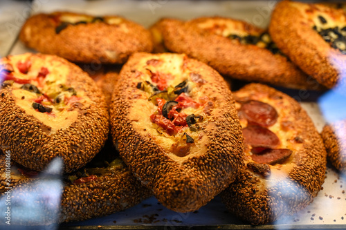 Cuadro en lienzo Traditional Turkish pastry