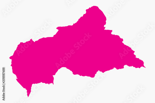 Canvastavla Vector graphic artwork suitable for print and web containing flat detailed map o