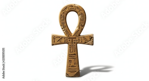Ankh symbol, ancient egyptian cross, gold ankh, key of life