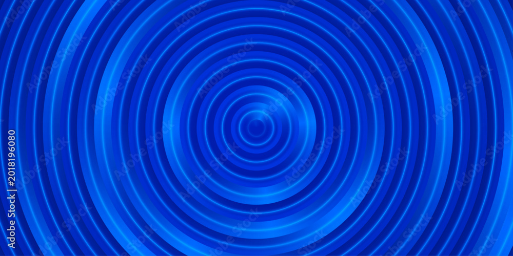 Obraz premium circle wave tunnel illustration abstract background modern futuristic style design