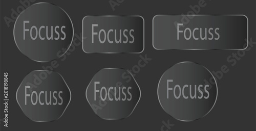 Blurred dark interface background