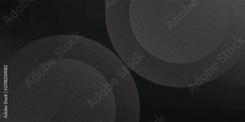 Photos Abstract black background with elegant wavy swirls and subtle grainy noise texture