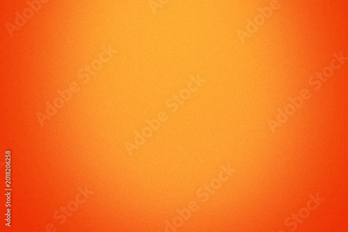 Fotografia Warm orange gradient background with subtle grain texture – variation 02