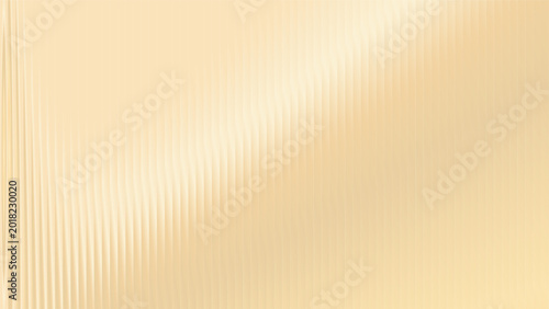 Cuadro en lienzo Soft beige abstract wavy texture background with vertical parallel lines and light effect
