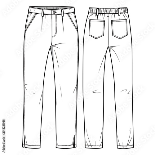 Tailored Canvas: Front & Back