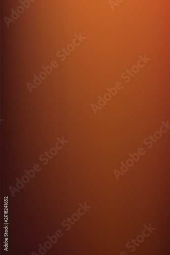 Smooth gradient of warm brown to dark brown background