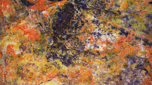 Wonderful stone texture. Multicolor view