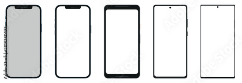Tableau sur toile mobile phone illustration vector