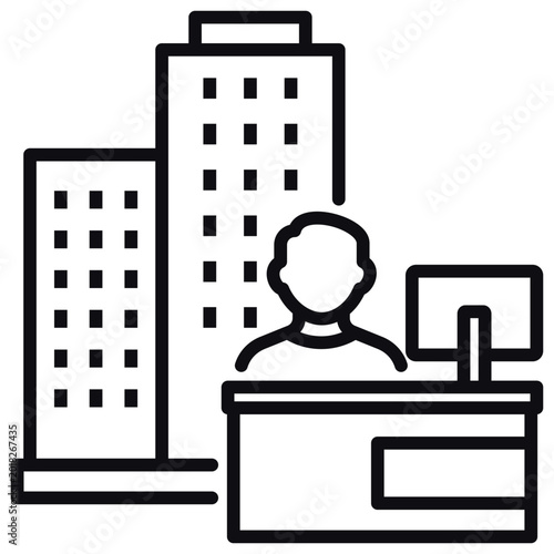 Fotografie On Site Work Icon
