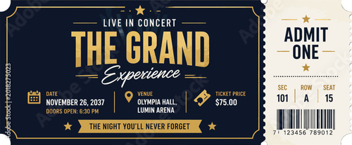 The Grand Experience Live Concert Ticket
