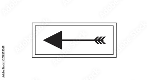 Free Download Black Arrow Icon Pointing Left on White Background - GFXLoad