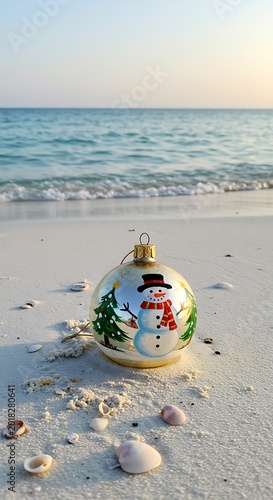 Seashore Christmas: A Golden Moment