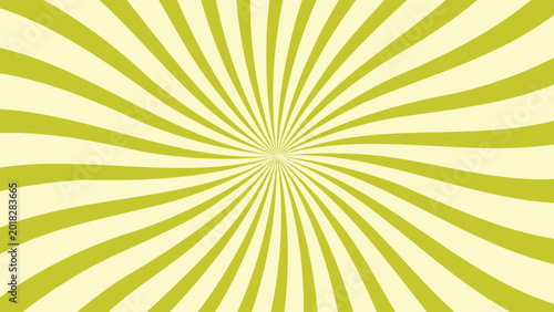 Yellow Sunburst Background
