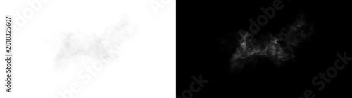 фотографія Transparent White Fog and Steam Swirls With Floating Smoke Motion, Atmospheric P