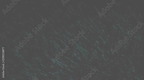 Glowing blue streaks move swiftly across a dark background
