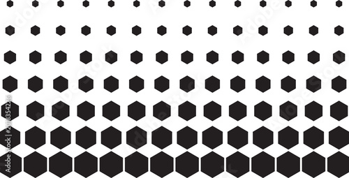 Konstfotografi Abstract Seamless Black and White Geometric Pattern with Polygons