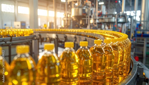 Modern Edible Oil Manufacturing and Packaging Plant