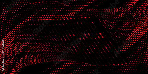 Foto Red black brush stroke pattern car sticker abstract banner sporty lines red black color combination brush stroke pattern grunge motorsport racing design
