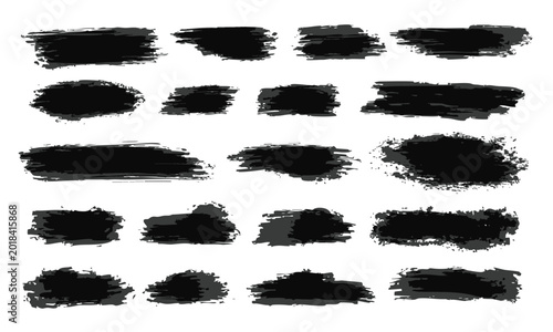 Rough Bristle Sweep Brush Hand Draw