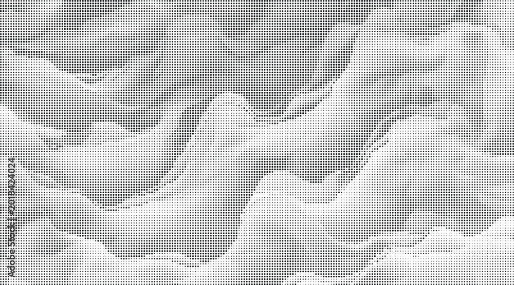 Fototapeta premium Wavy white clouds float gently across a serene sky