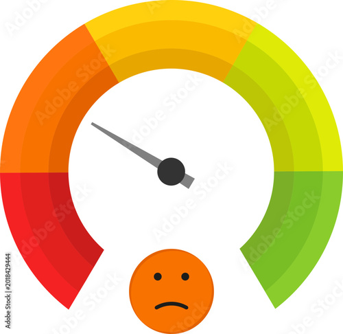 Tableau sur toile Gauge Vector