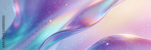 Abstract holographic gradient background
