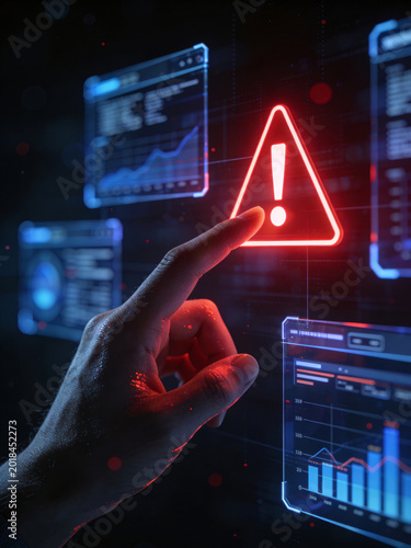 Modern Digital Security Concept